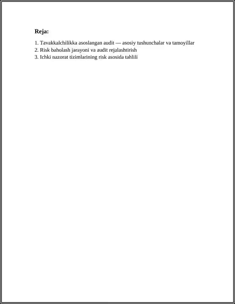 TAVAKKALCHILIKKA ASOSLANGAN AUDIT 2