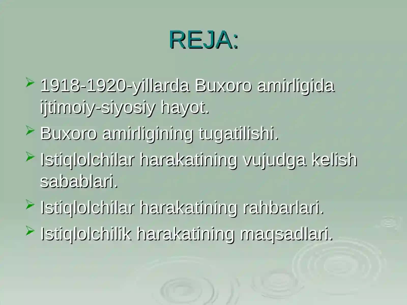 Buxoro amirligida istiqlolchilar harakati 2