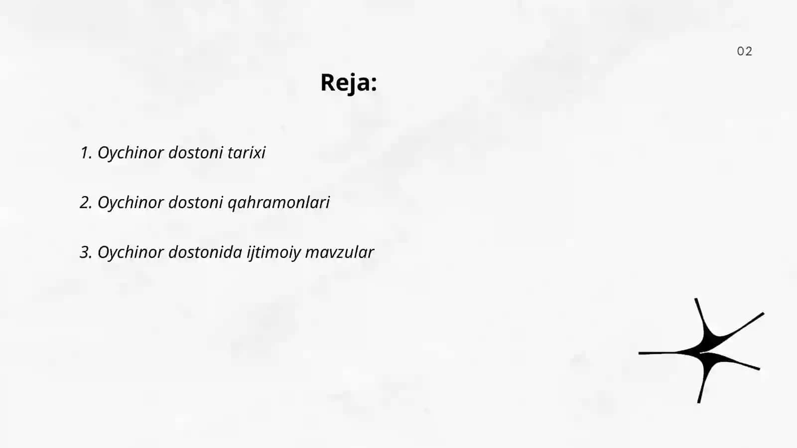 Oychinor dostoni haqida 2