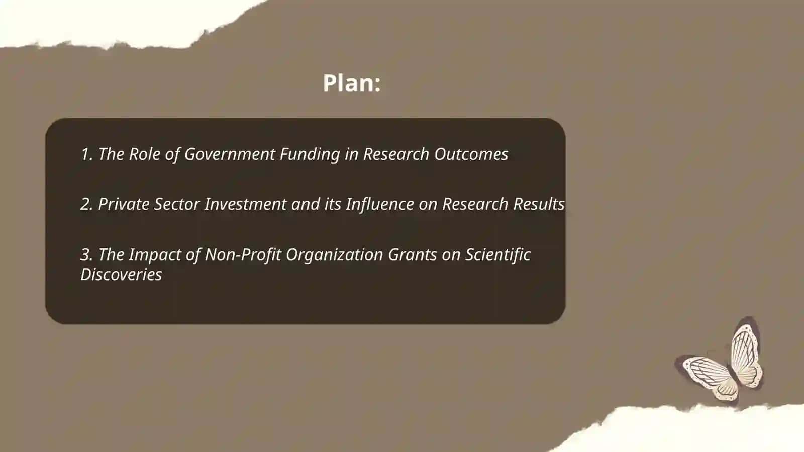 The impact of founding sources on research outcomes 2