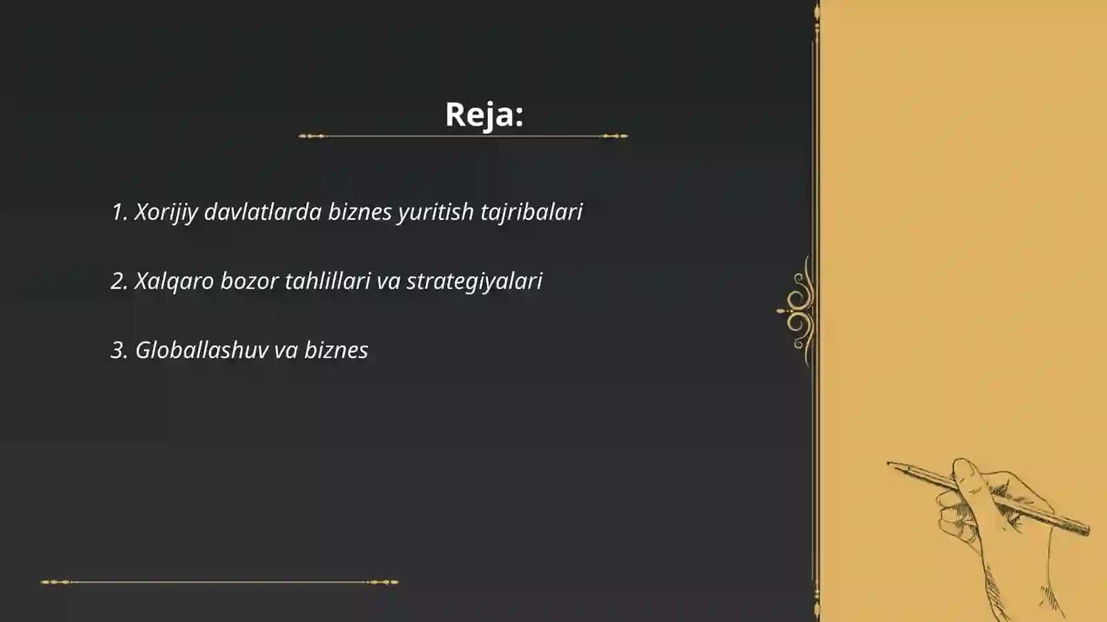 Xorijiy mamlakatlarda biznesni rivojlantirish tajribalari 2