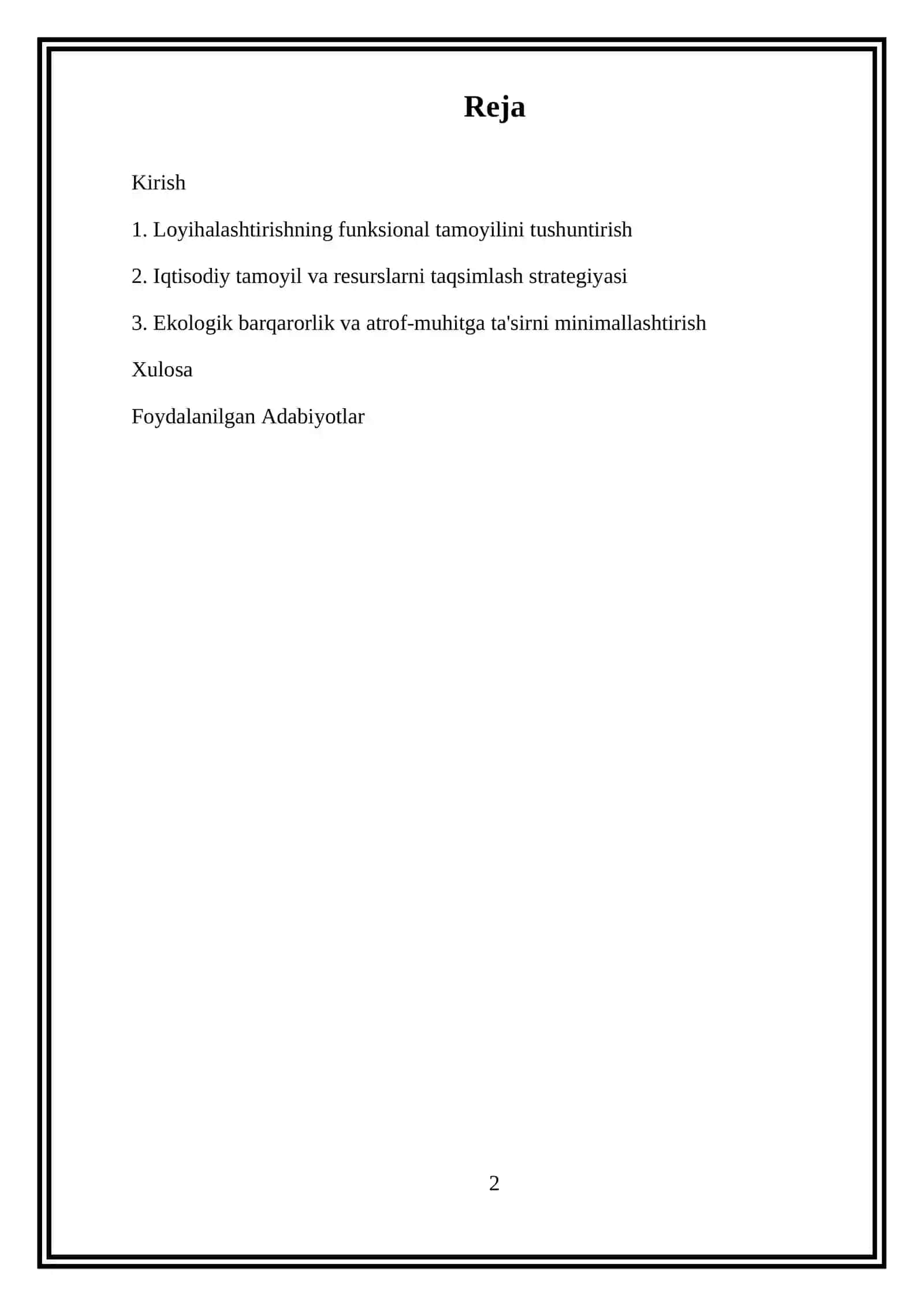 Qurilishda Loyhalashning Asosiy Tamoyillari 2
