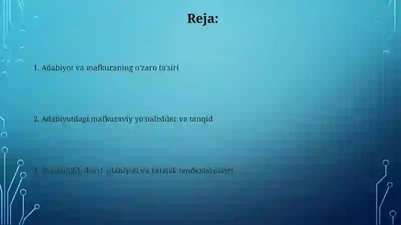 Adabiyot va mafkura 2
