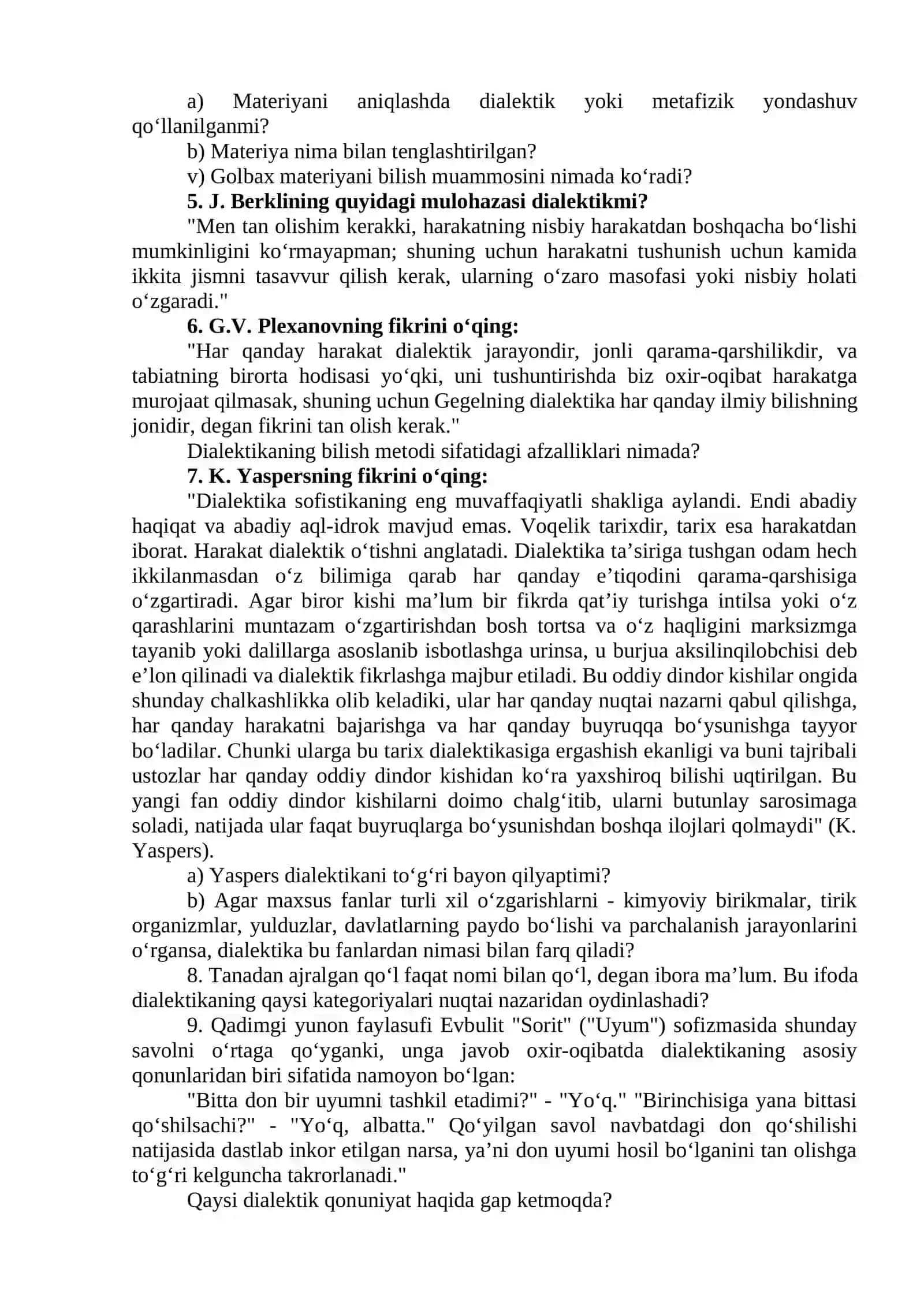 RIVOJLANISH FALSAFASI 2