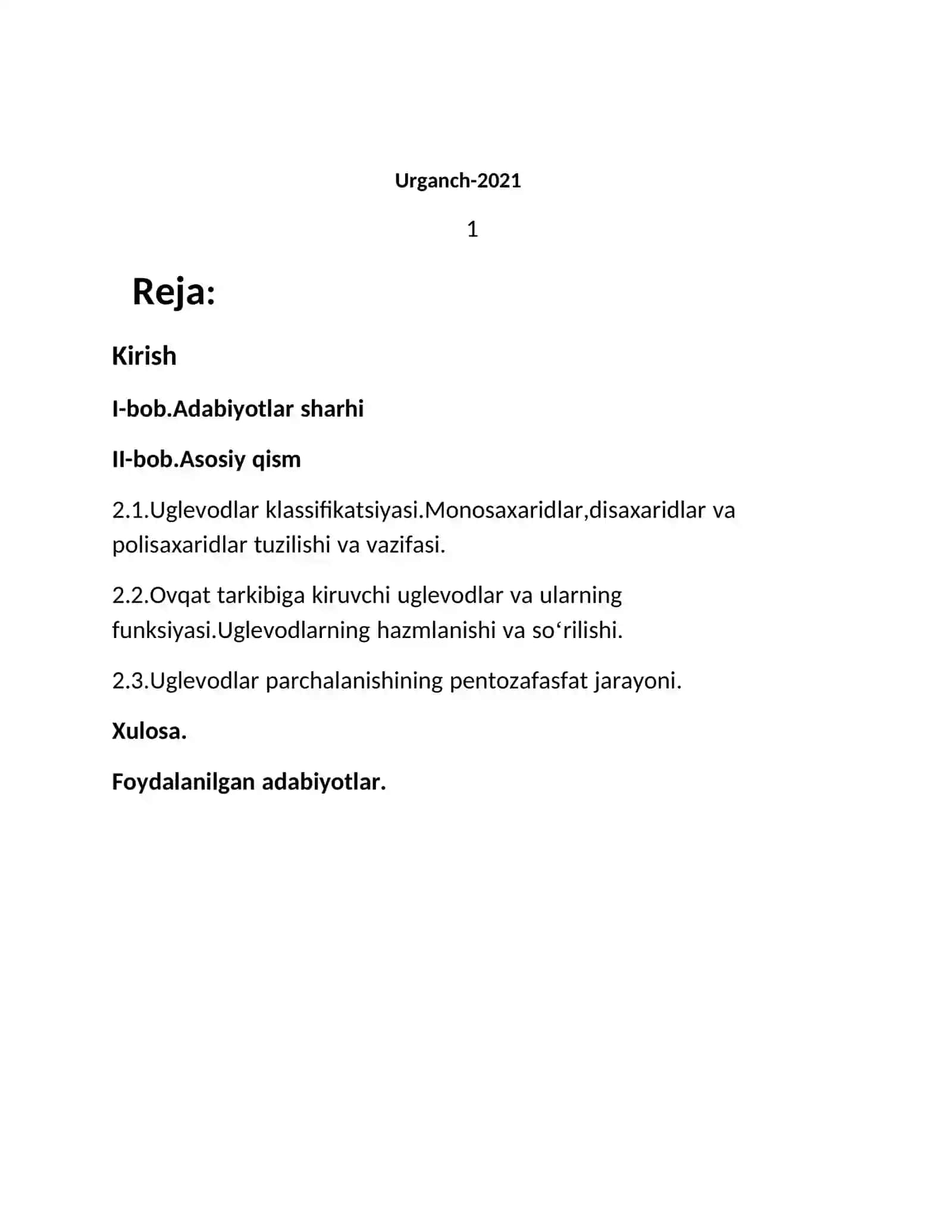 Uglevodlar parchalanishining pentozofosfat sikli 2