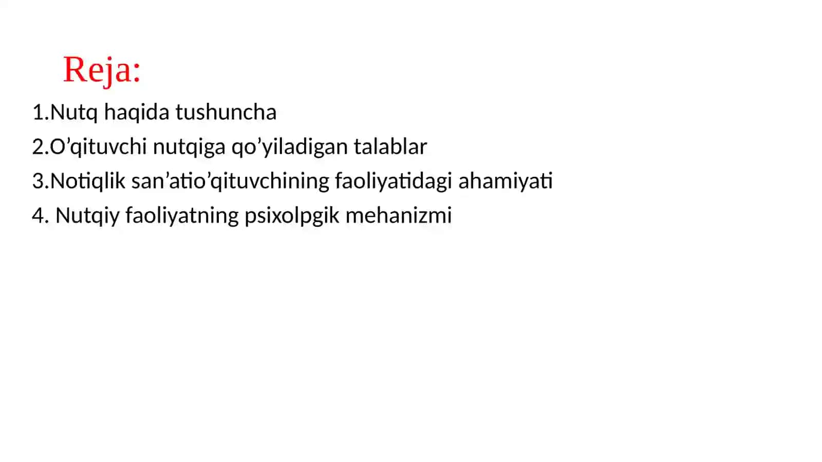 Nutq faoliyatining psixologik mehanizmi 2