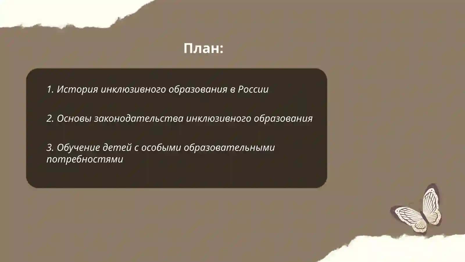 Организация образования и обучения детей с ограниченными возможностями посредством инклюзивного образования 2