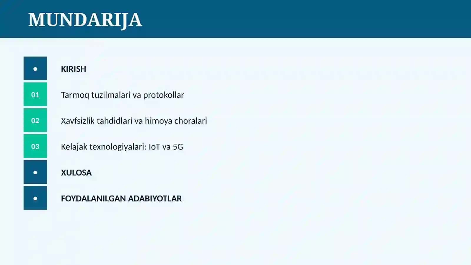 KOMPYUTER TARMOQLARI HAQIDA 2
