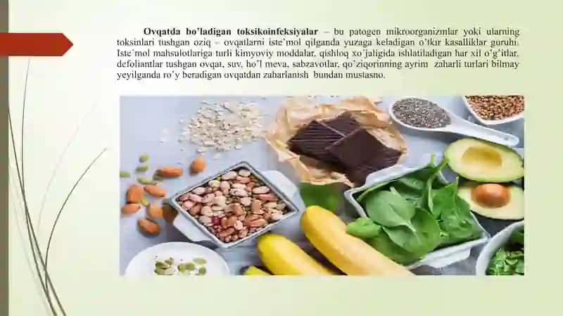Oziq-ovqat toksikoinfeksiyalari 2