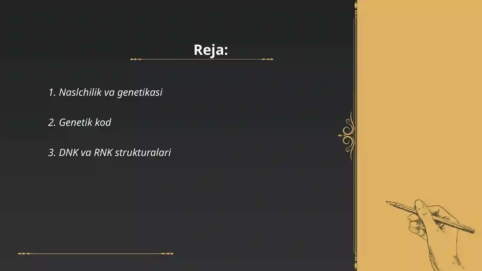 Jins genetikasi 2