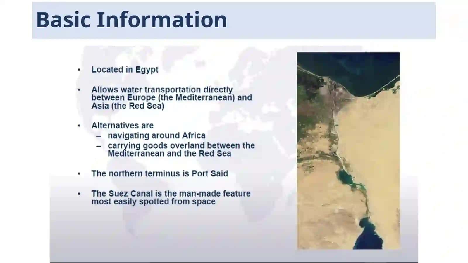 Suez Canal Economic Importance 2