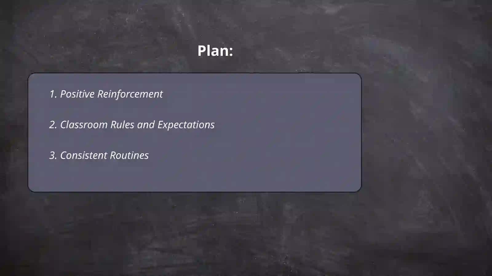 Methods of keeping discipline 2