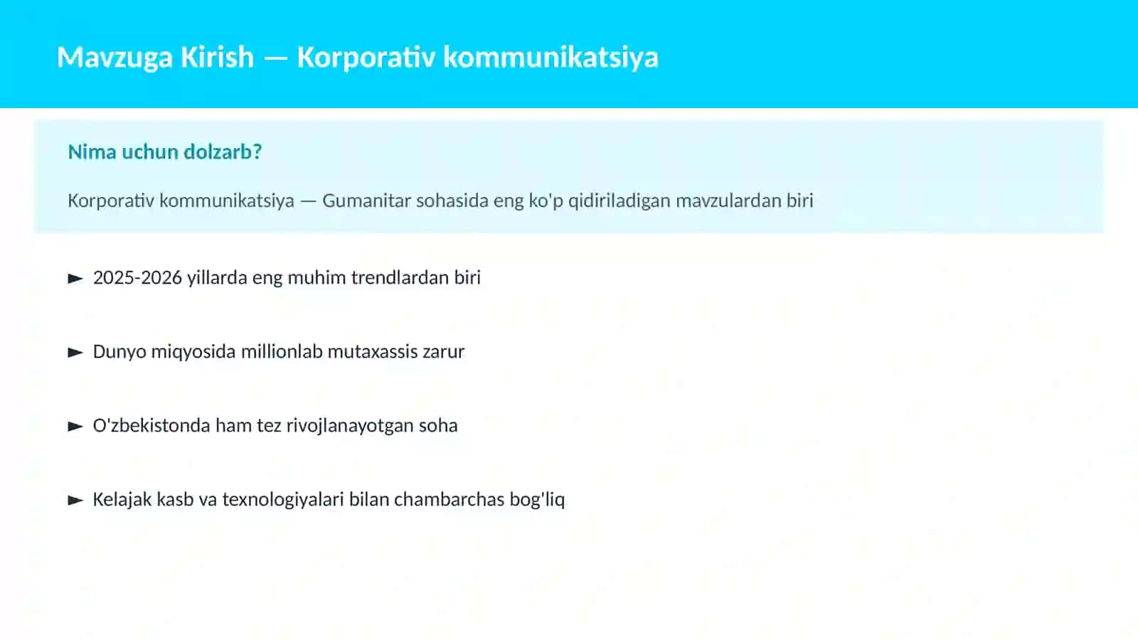 Korporativ kommunikatsiya 2