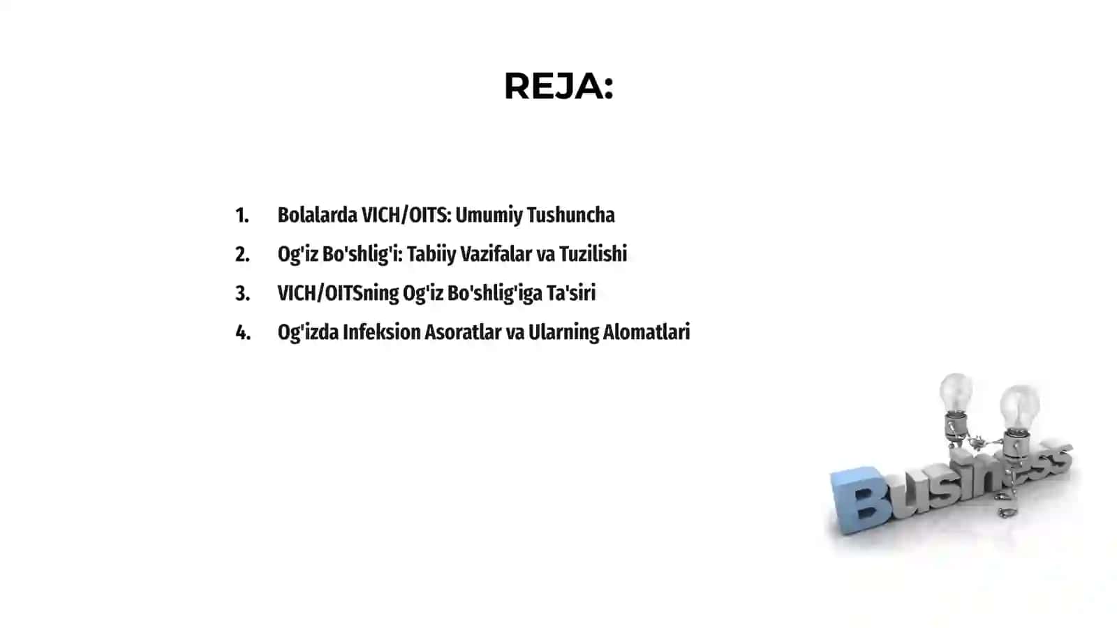 Bolalarda VICH/OITSda Og'iz Bo'shlig'idagi O'zgarishlar 2