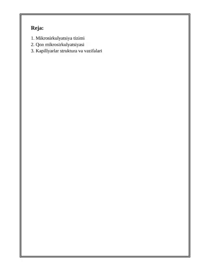 MIKROSIRKULATSIYA HAQIDA TUSHUNCHA 2