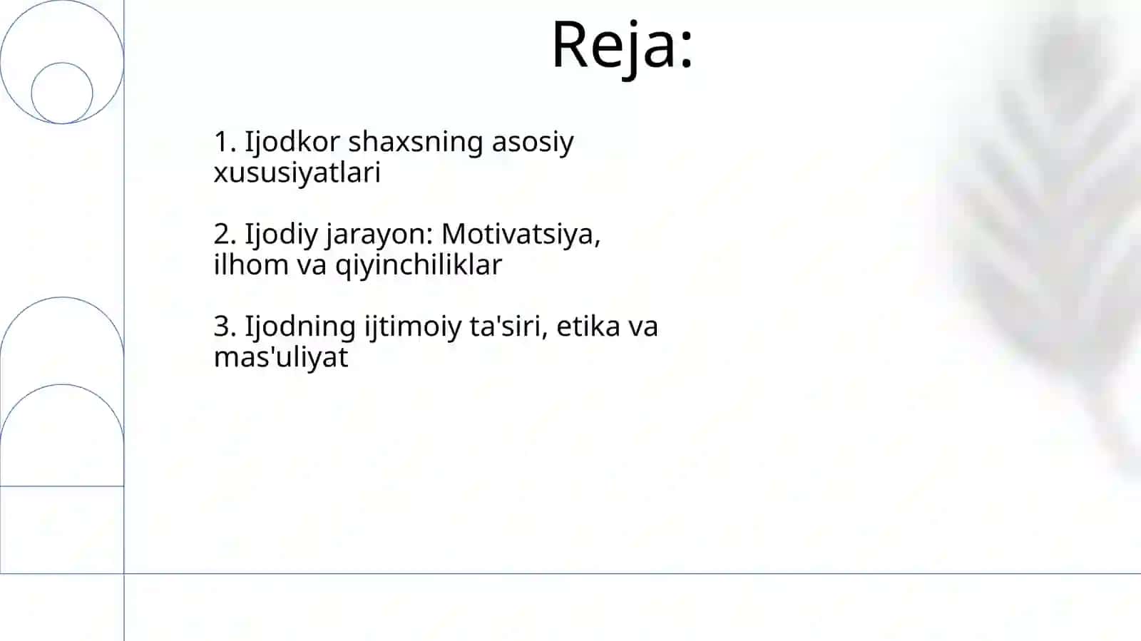 Tasvirlash. Kreativ shaxs tavsifi 2