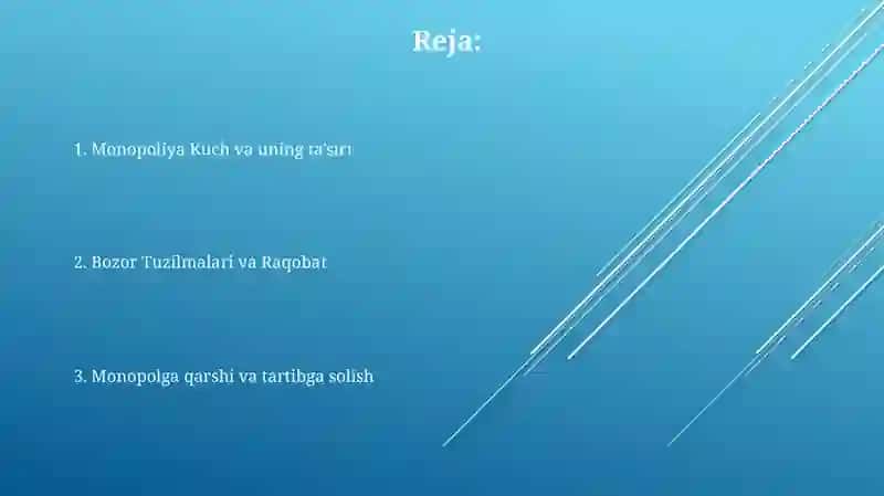 Raqobat va monopoliya 2