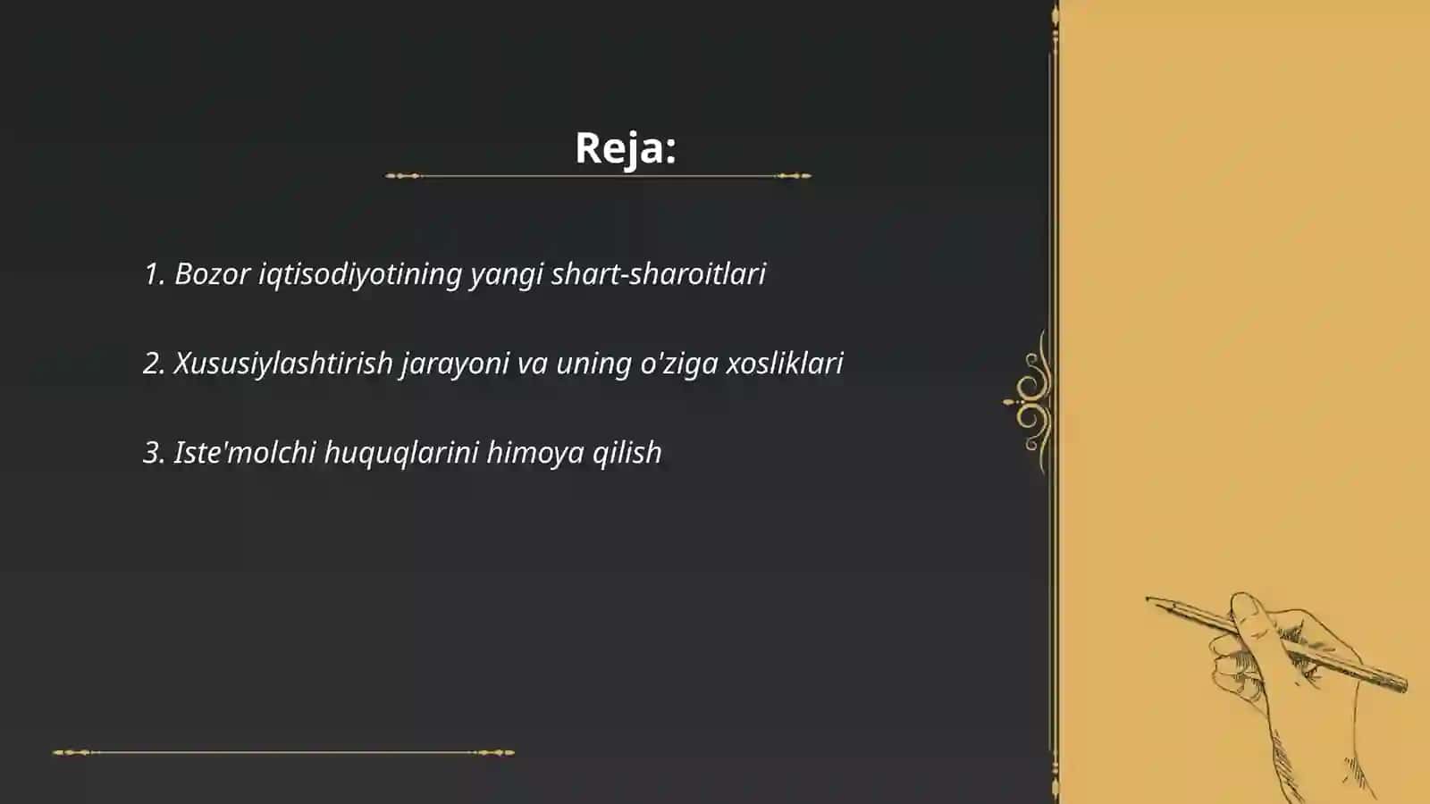 Oʻzbekistonda bozor iqtisodiyoti 2
