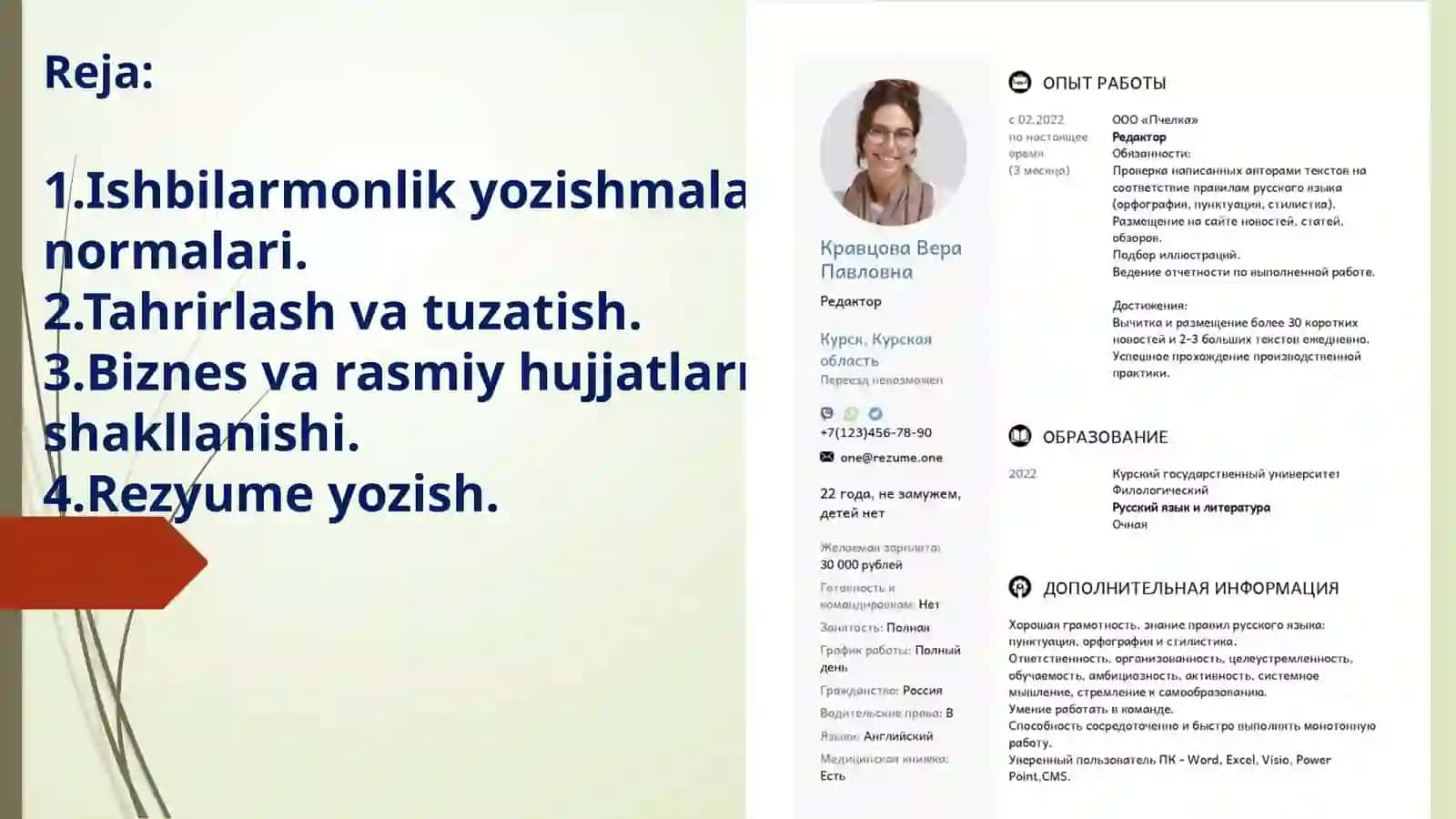 Akademik Yozuv Mahorati 2