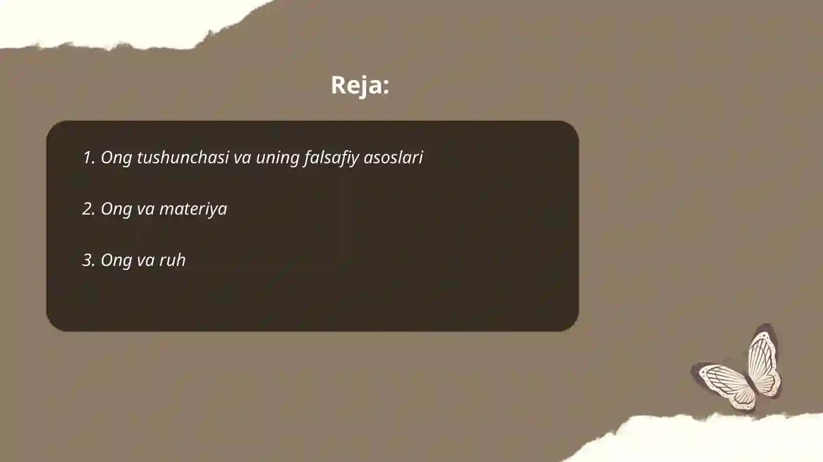 Ong falsafasi 2