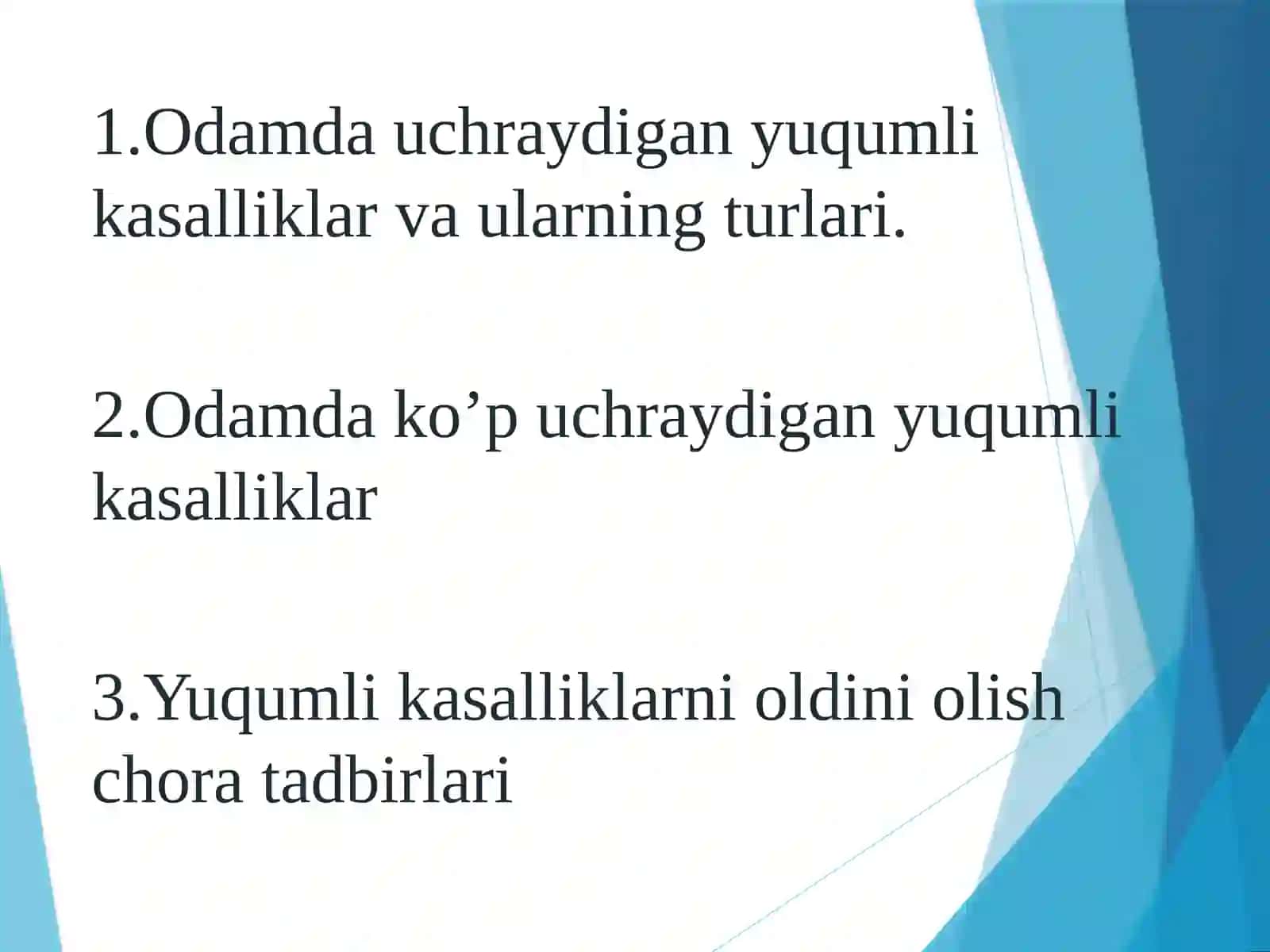 OdamdauchraydiganYuqumlikasalliklari 2