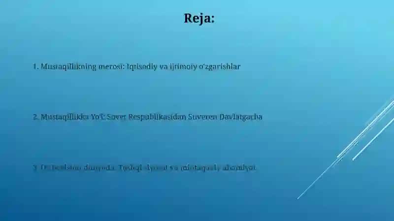 Sovet merosi O'zbekistonda 2