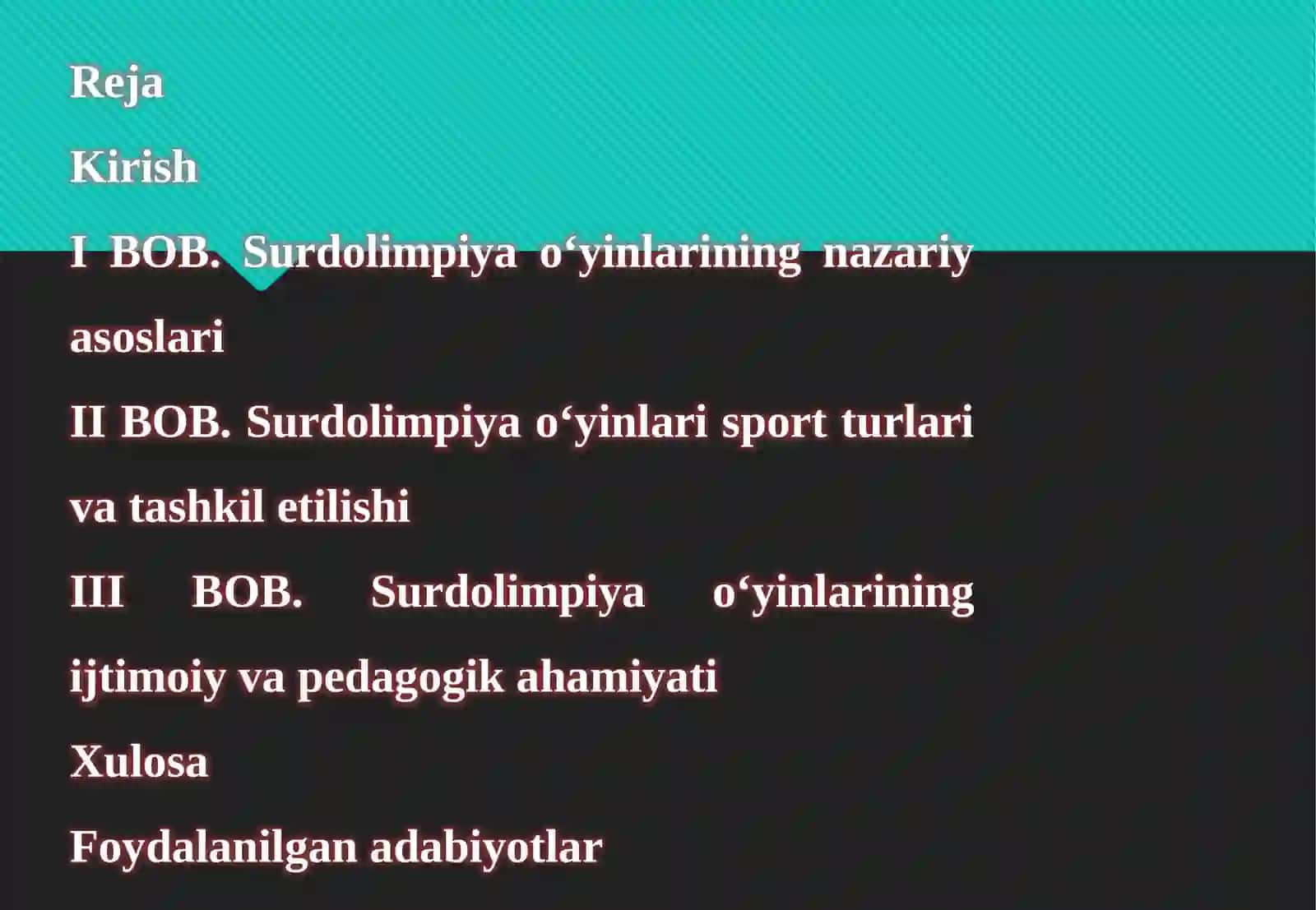 Surdolimpiyao‘yinlari 2