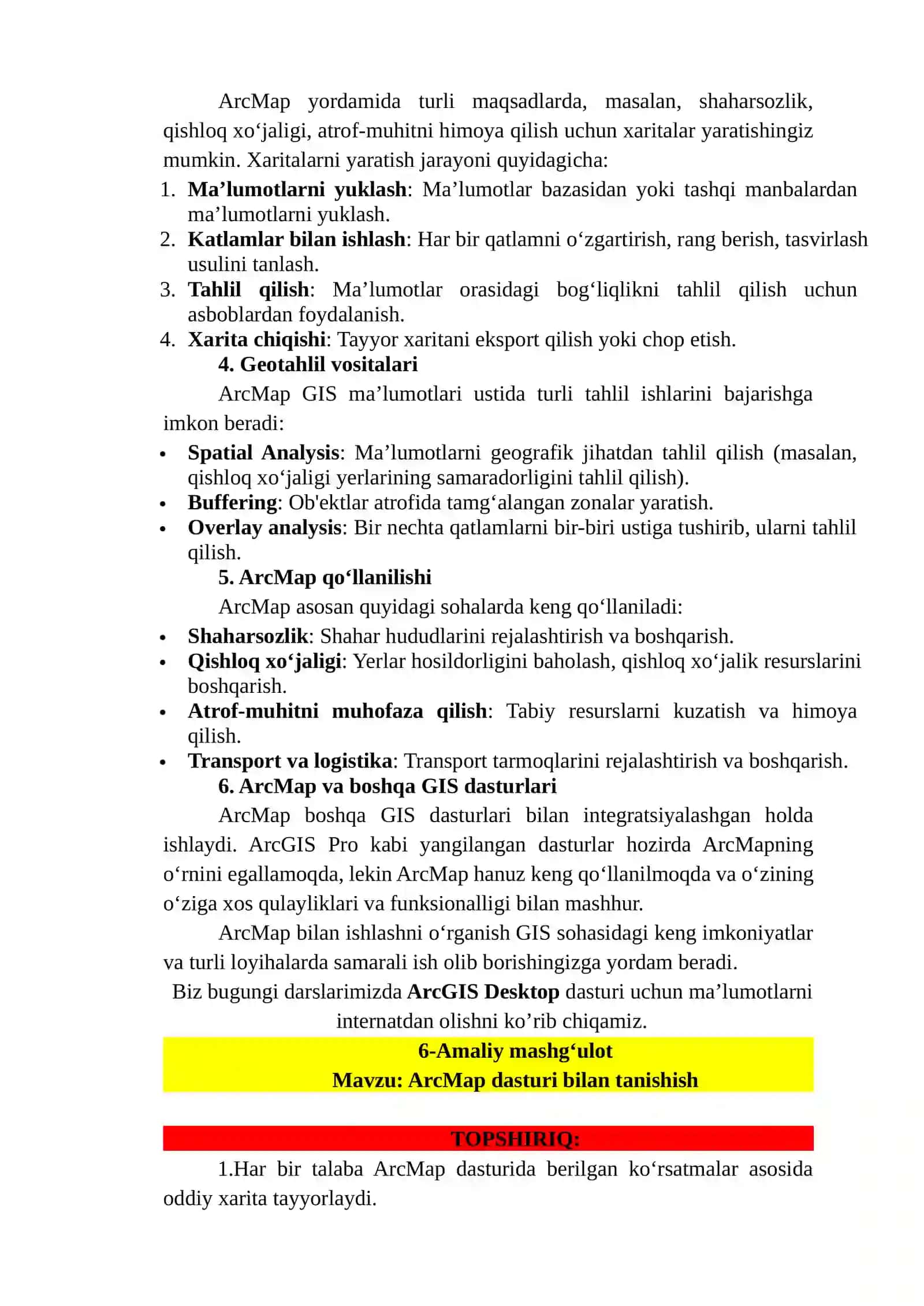 ArcGIS for Desktop dasturini o'rnatish 2