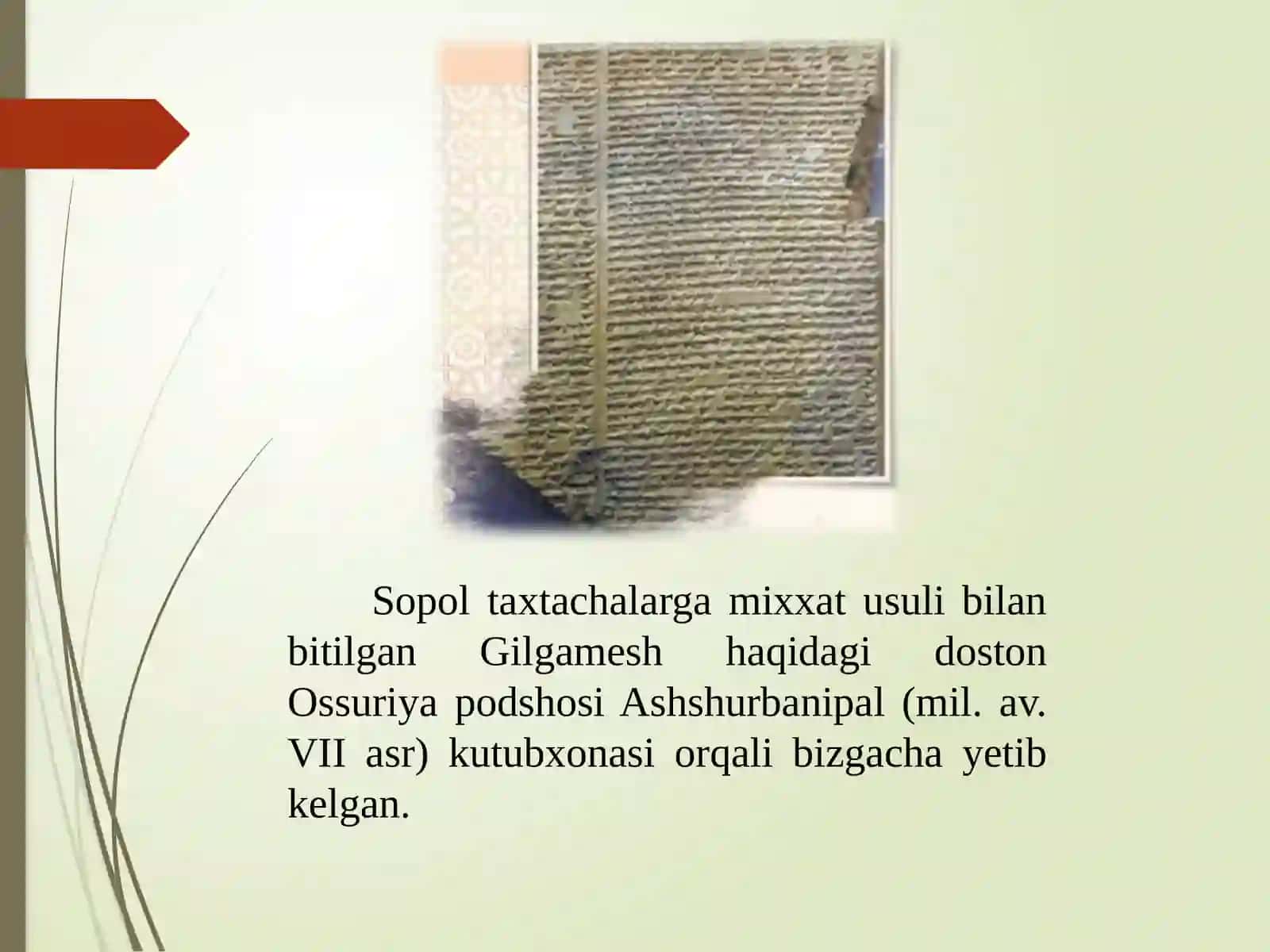 Qadimgi dunyo adabiyoti 2