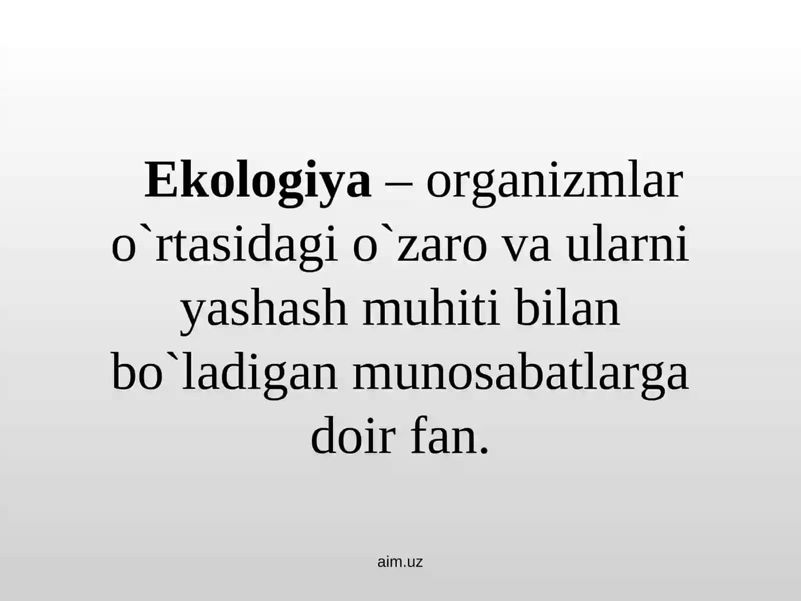 Ekologiya 2