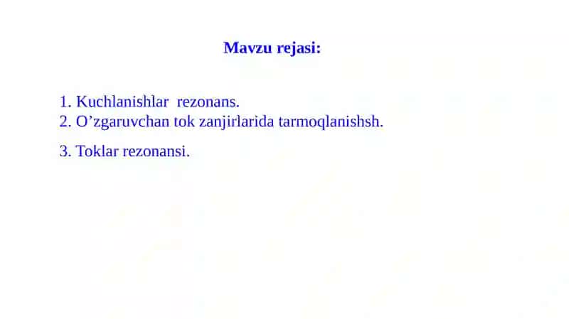 ELEKTR VA MAGNETIZM 2