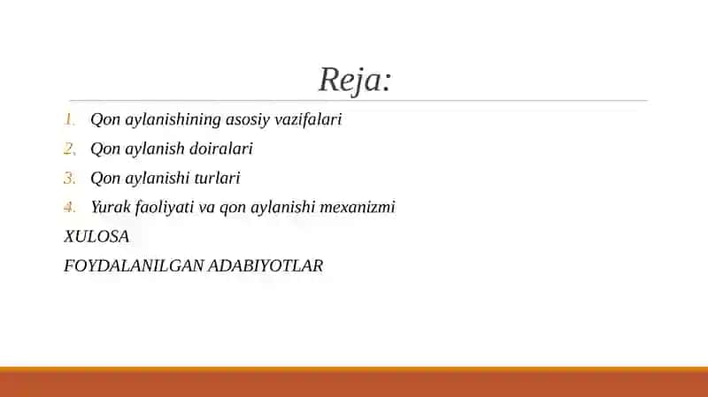 Qon aylanish fiziologiyasi 2