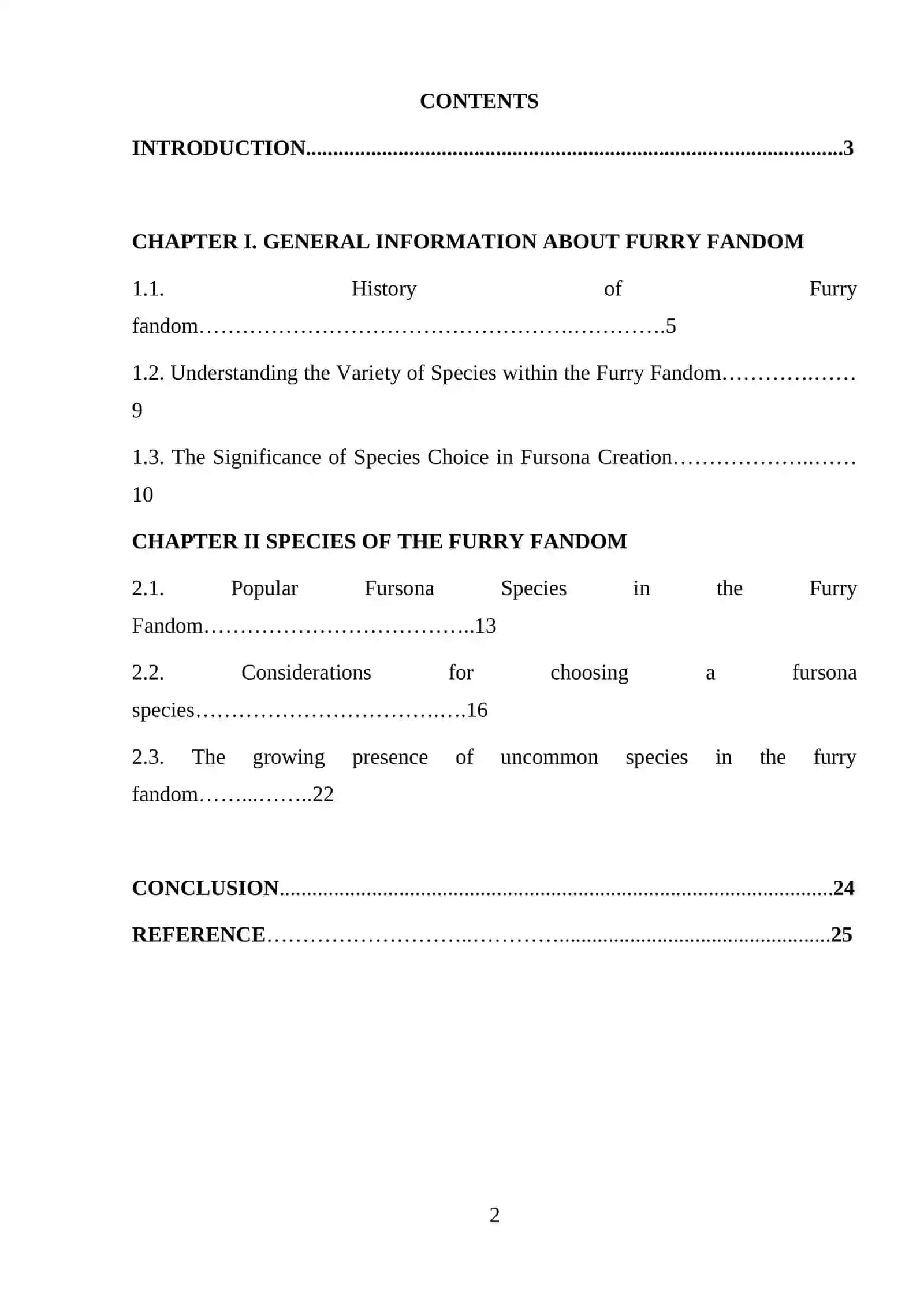 FURRY FANDOM IDENTITIES 2