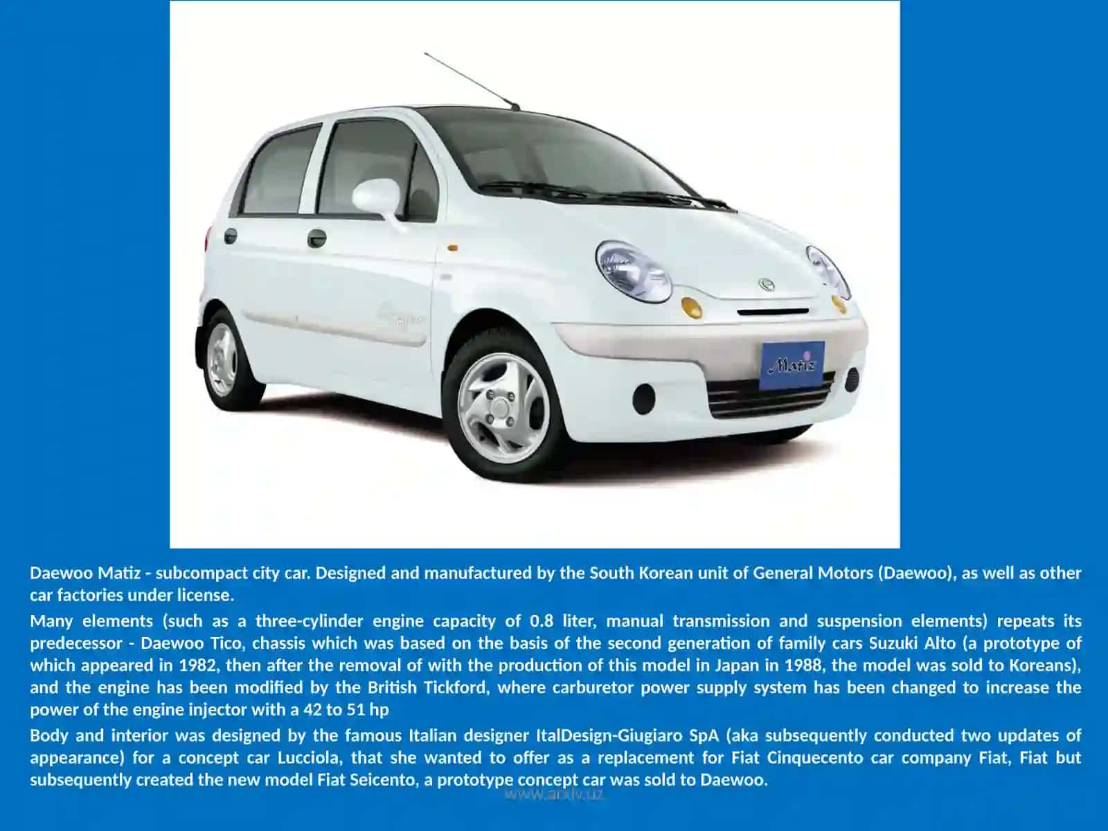 Daewoo Matiz 2