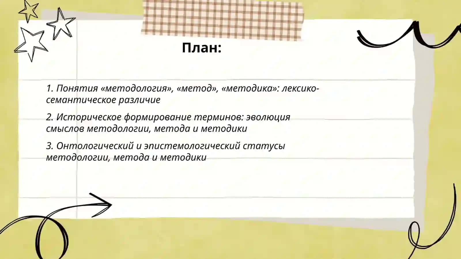 Методология, метод, методика 2