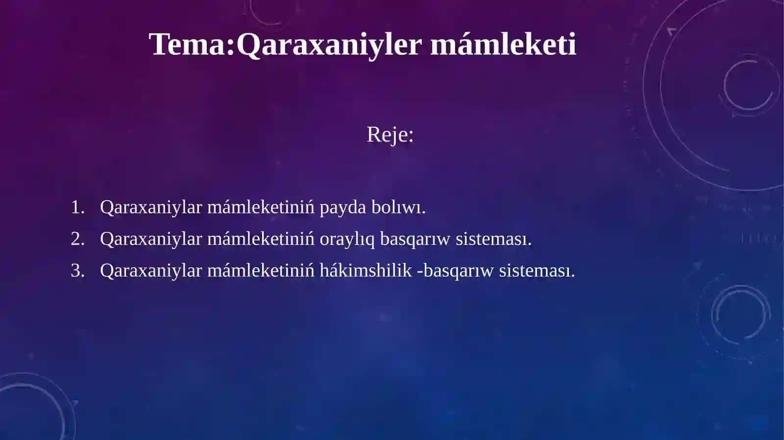 Qaraxaniyler mámleketi 2
