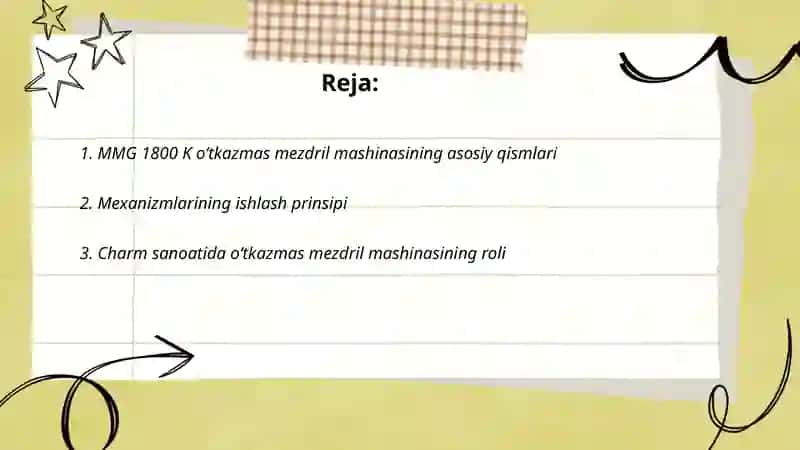 MMG 1800 K o‘tkazmas mezdril mashinasi 2
