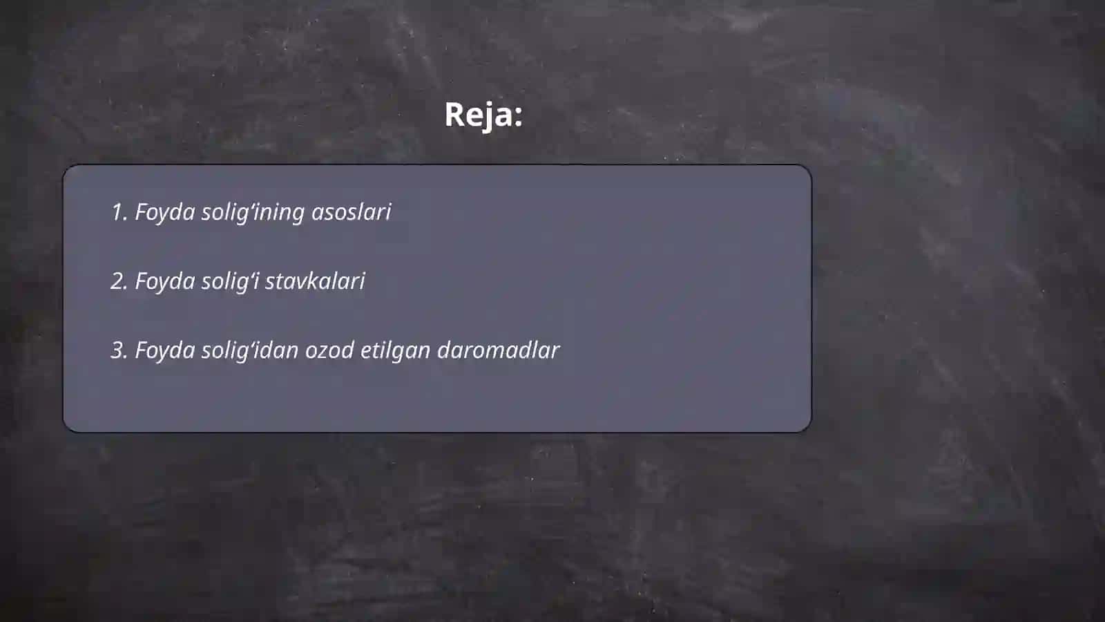 Foyda solig’i 2
