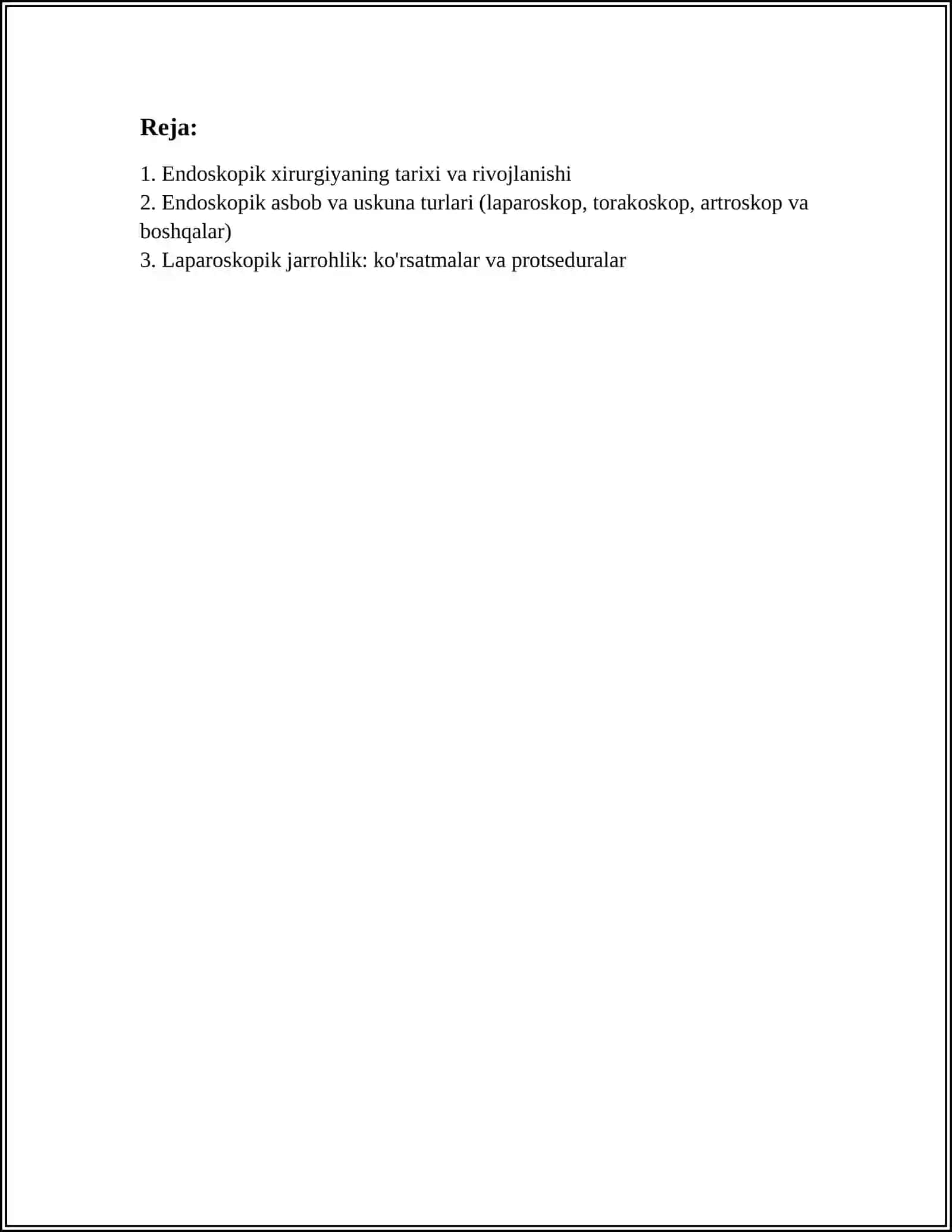 ENDOSKOPIK XIRURGIYA 2