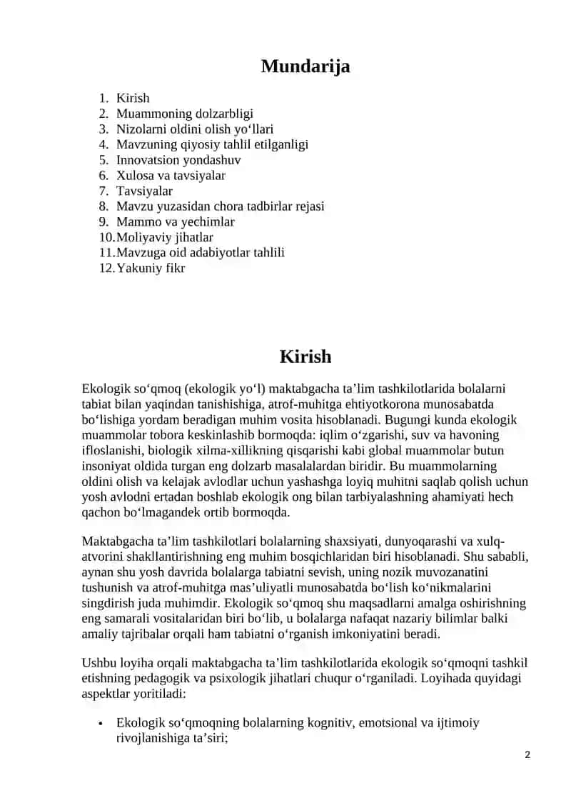 AMALIY TOPSHIRIG‘I 2