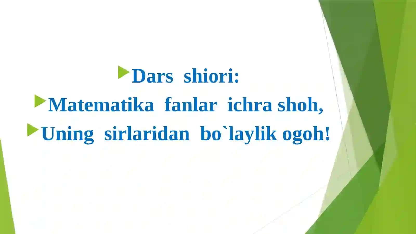 Uch xonali sonning xona birliklari yig`indisi 2
