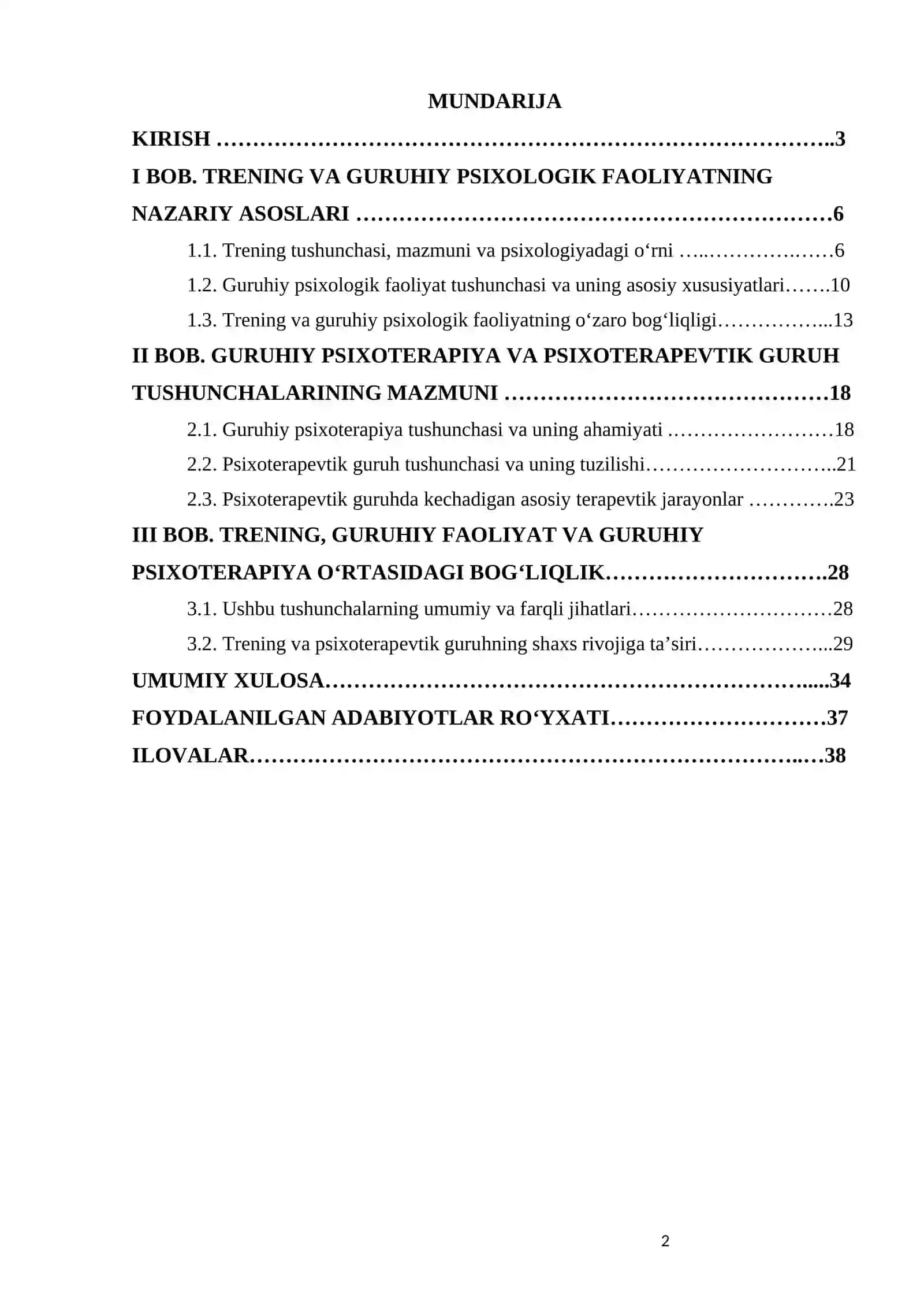 PSIXOLOGIK TRENING ASOSLARI 2
