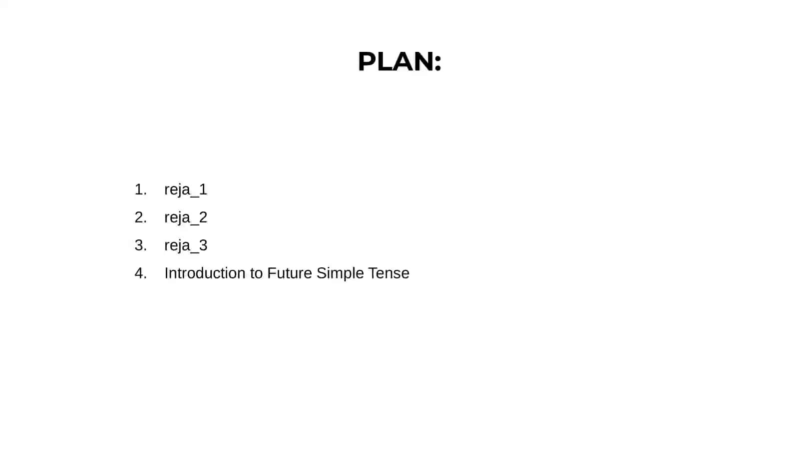 Introduction to Future Simple Tense 2