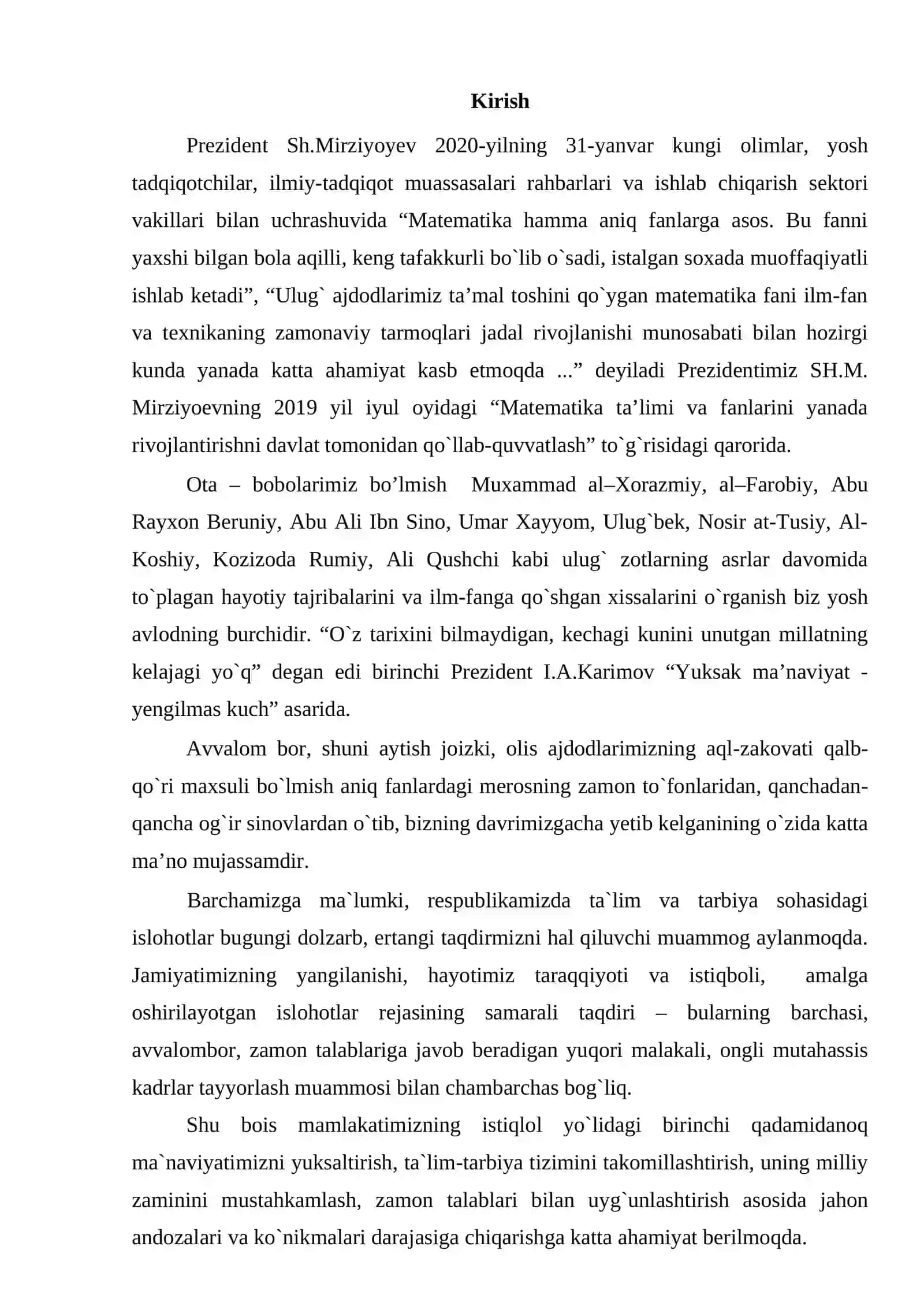 Matematik kutilma yoki dispersiyasi mavjud bo'lmagan tasodifiy miqdorlarga misollar tuzish 2