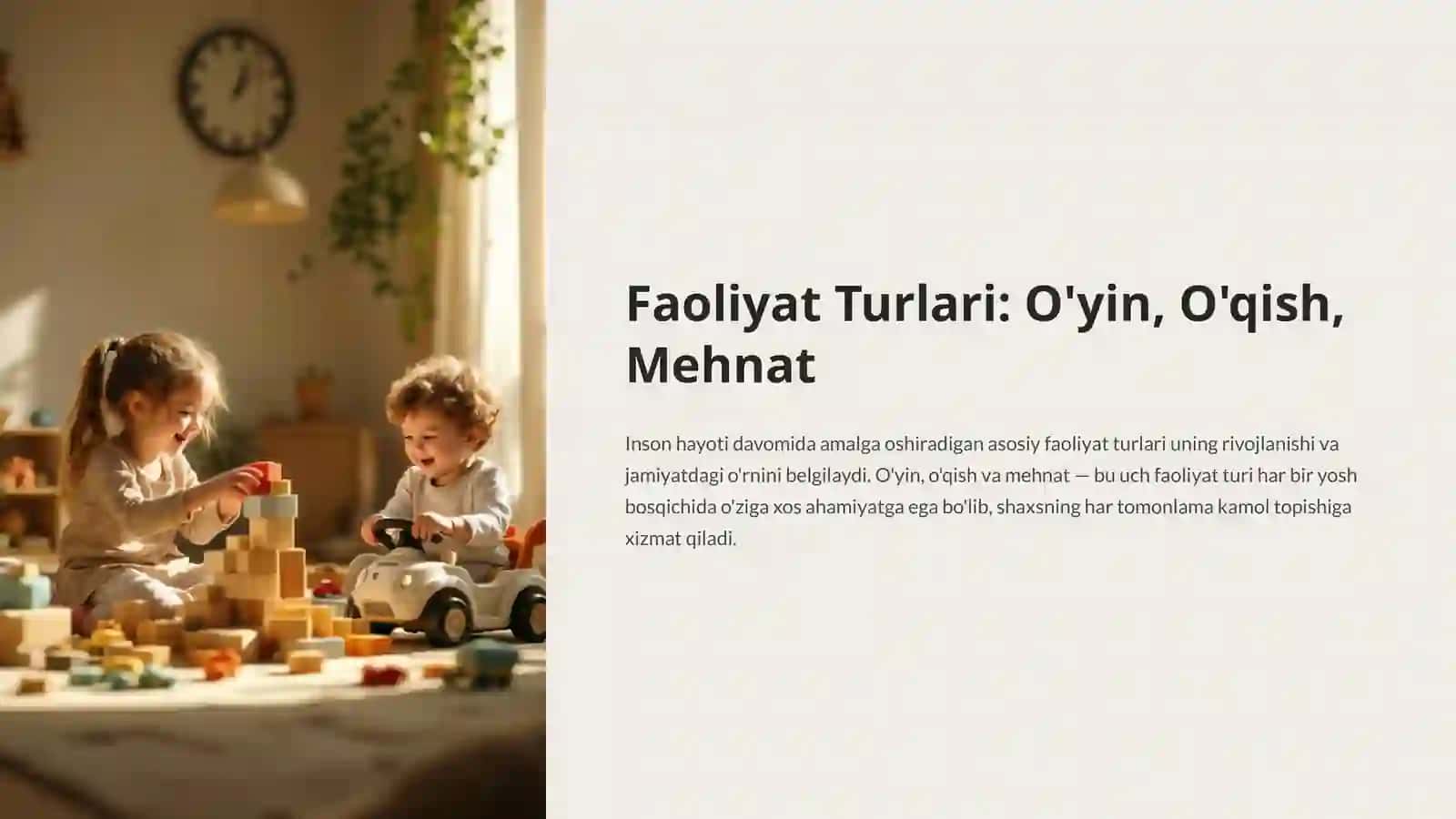 Faoliyatning umumiy psixologik tavsifi 2