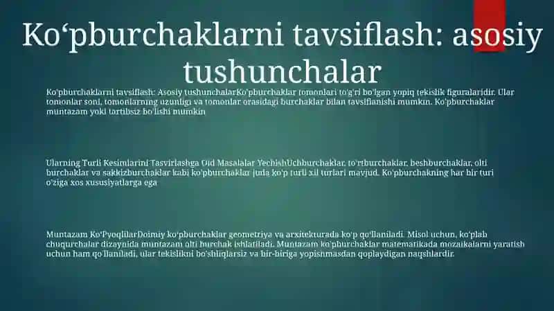 Muntazam Ko'Pyoqlilar 2