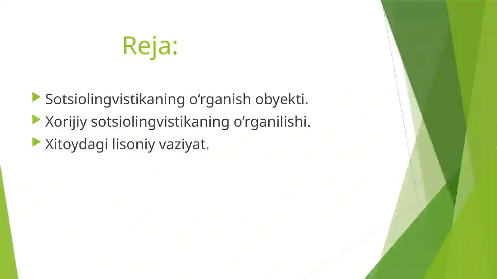 Xitoydagi lisoniy vaziyat 2