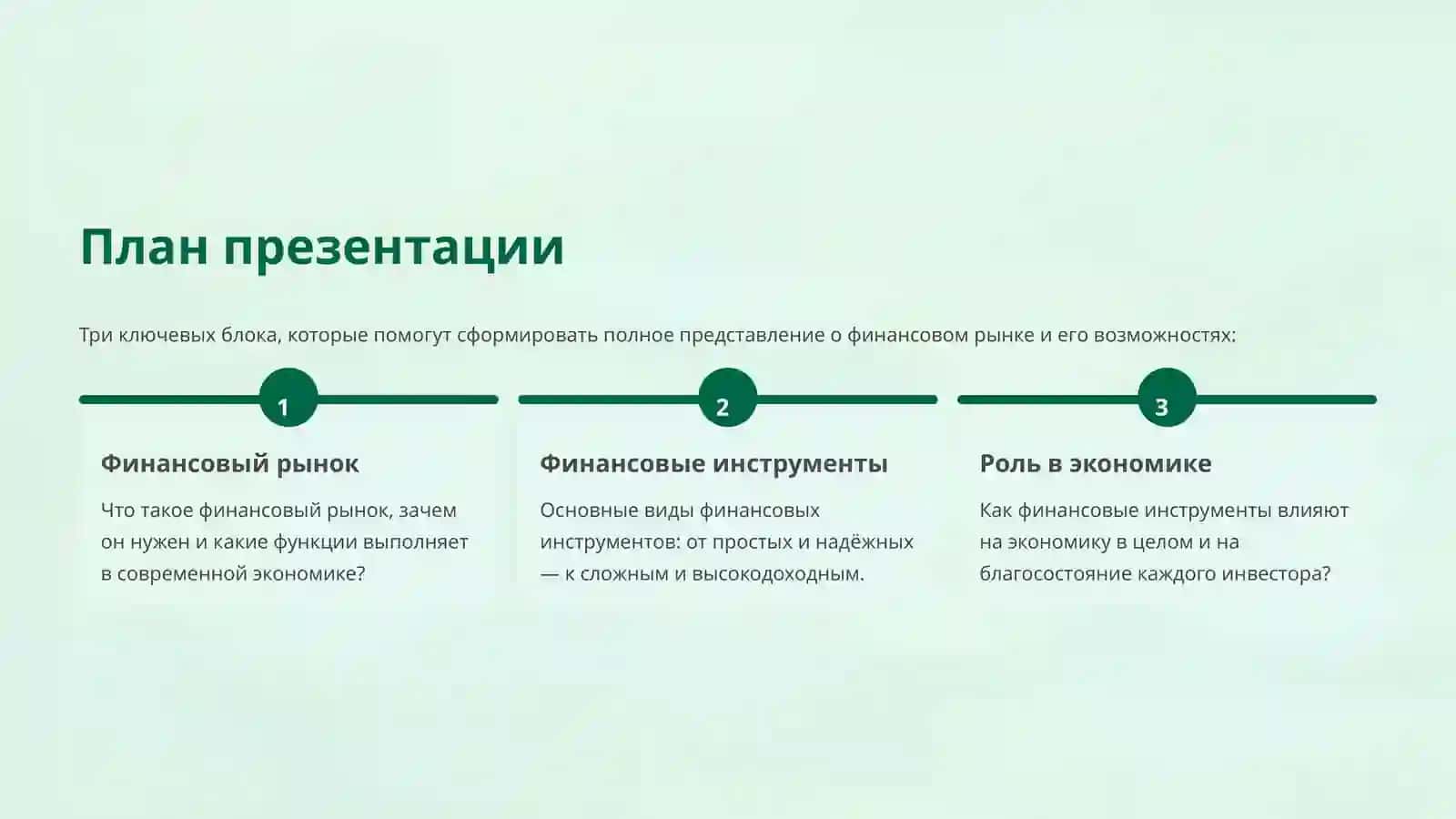Финансовый рынок и его инструменты 2