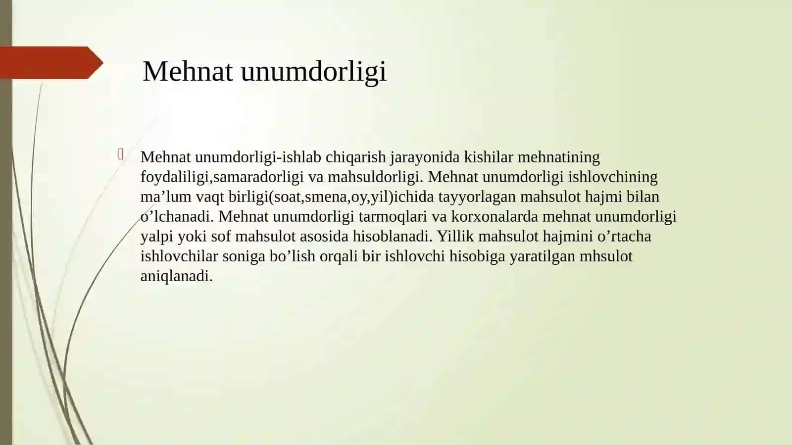Mehnat unumdorligi 2