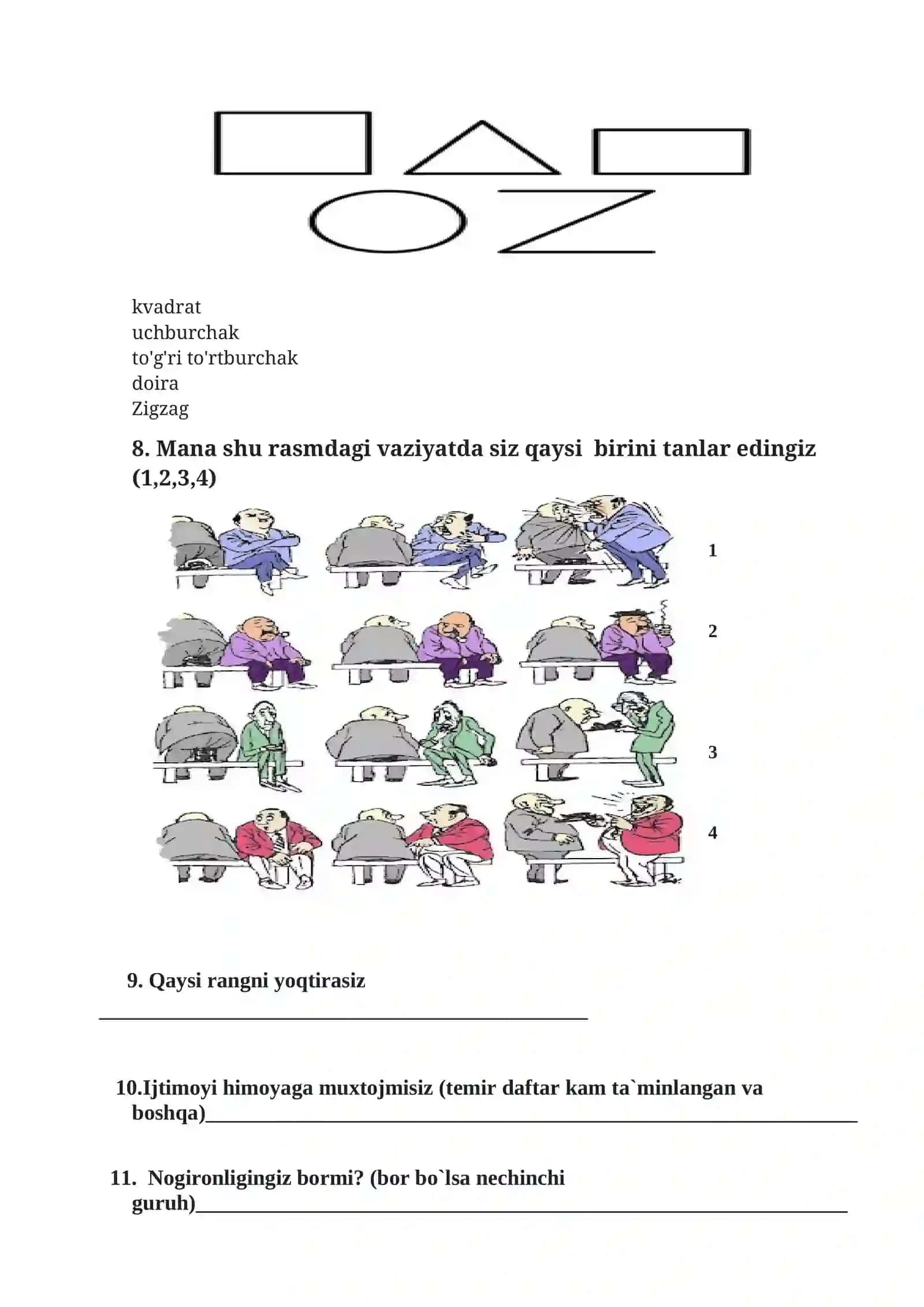 Ijtimoiy psixologik pasport 2